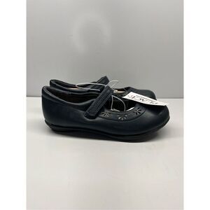 The Childrens Place Girls Sz 11 Youth Blue Mary Jane Shoes